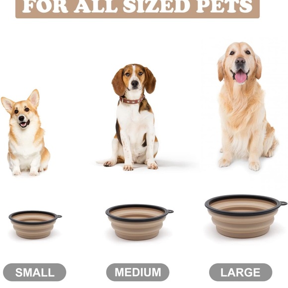 Collapsible pet bowls - Picture 3 of 8